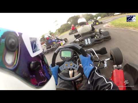 Campeonato PE de Kart 2012 - 6ª Etapa - Senior - Largada ON BOARD - HD
