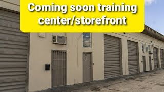 We Are Almost Ready for Our Warehouse Training Facility, Etc!