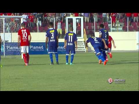 Gol de Marcinho Beija-Flor - Confiança 0x1 Sergipe – Campeonato Sergipano – 31/01/2016 – HD