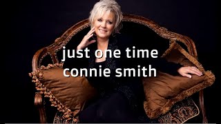 Just One Time Connie Smith #Karaoke #lyrics (Karaoke Version)