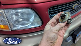 How to change a Thermostat in a Ford Expedition/F-150/Econoline 5.4 2V