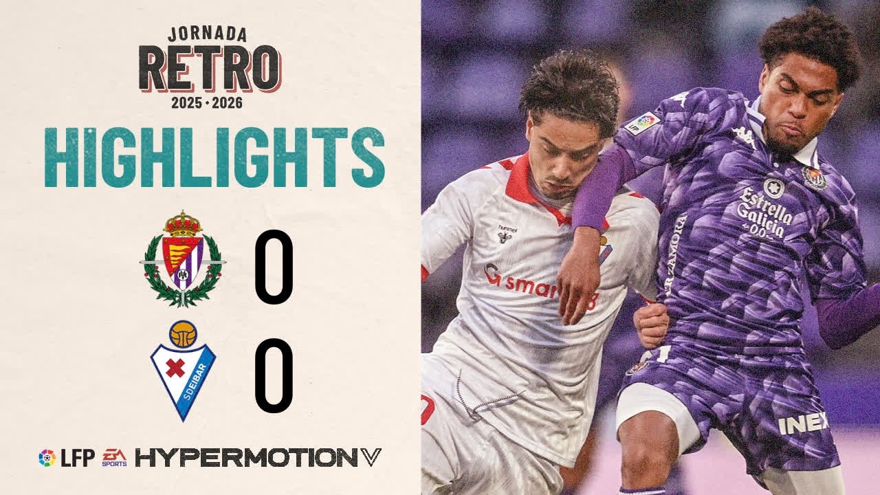 Real Valladolid vs Eibar Highlights