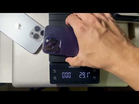 iPhone 15 Pro vs iPhone 14 Pro Max in Weight