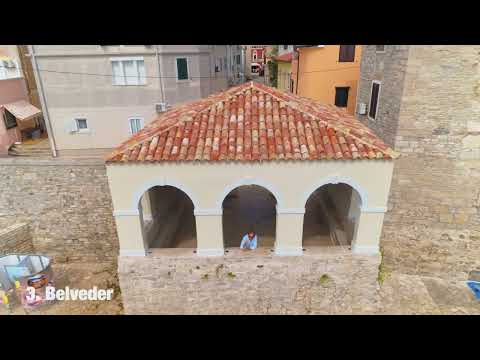 Top 10 Attractions in Novigrad Cittanova / drone video 4K