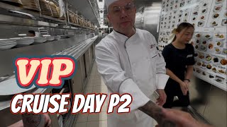 CRUISE DAY FINAL P2, VIP GALLEY TOUR, LIVE MUSIC AND THEATER