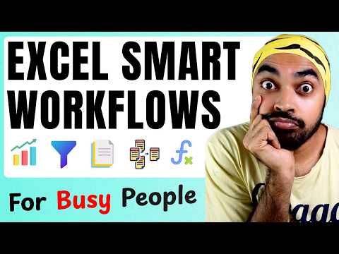 Stop Wasting Time: Work 5x faster in Excel