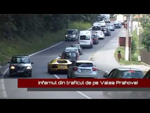 Infernul din traficul de pe Valea Prahovei
