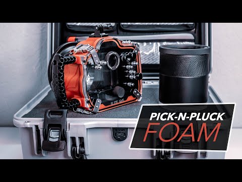 Comprehensive Pick-N-Pluck Foam Setup Tutorial | Nanuk 933 Case + Aquatech Elite Water Housing Video
