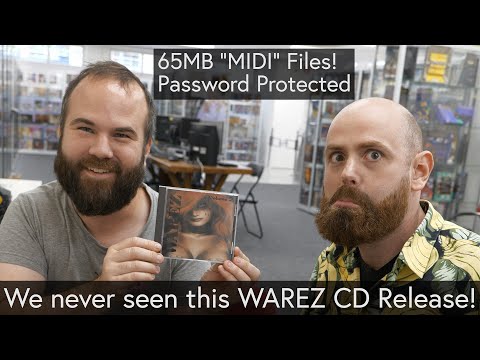 Uncovering The Forgotten Dutch Bertha Warez CD, Games hidden in a midi file!