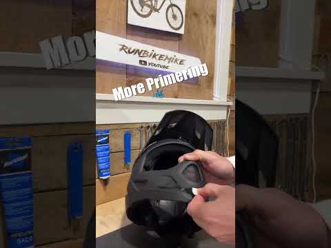 The best helmet chin mount setup in 2023 for mountain biking shown by @RunBikeMike with MotoRadds