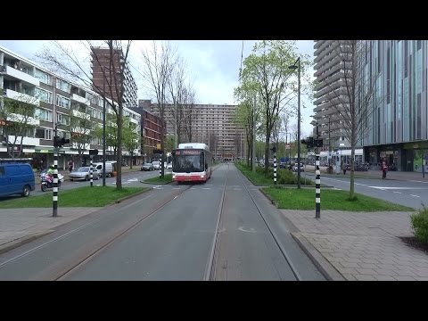 Delft Station - Abtswoudsepark | HTM tramlijn 1 | GTL8 3139