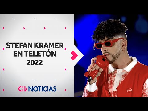 STEFAN KRAMER imitó a Bad Bunny en el cierre de Teletón 2022 | Rutina Completa - CHV Noticias