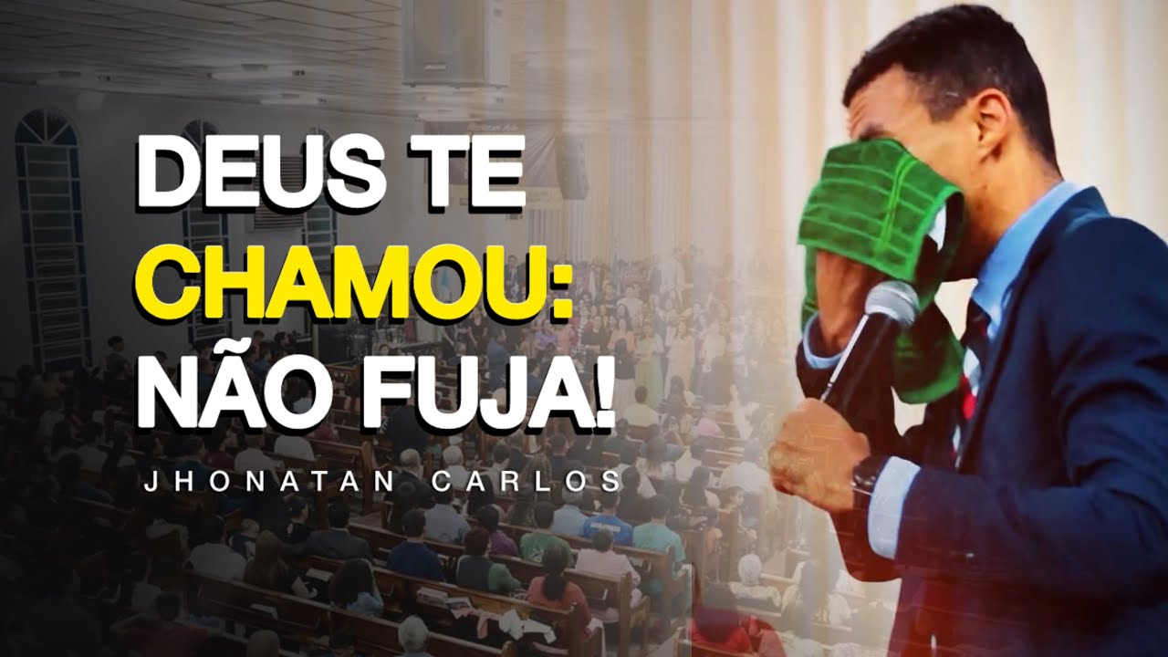 DEUS TE CHAMOU (Não adianta tentar fugir do chamado)