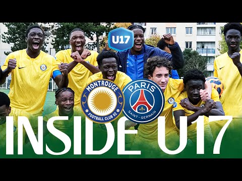 U17 National - Montrouge vs. PSG - Inside