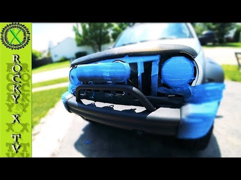 Duplicolor Bed Armor Jeep Grille, Project Renegade Update