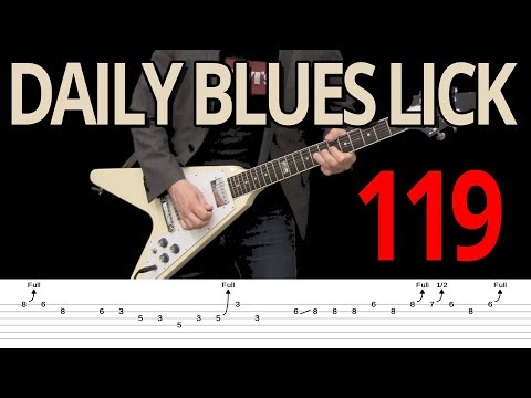 Daily Blues Lick 119 - Albert King Licks | Blues Power