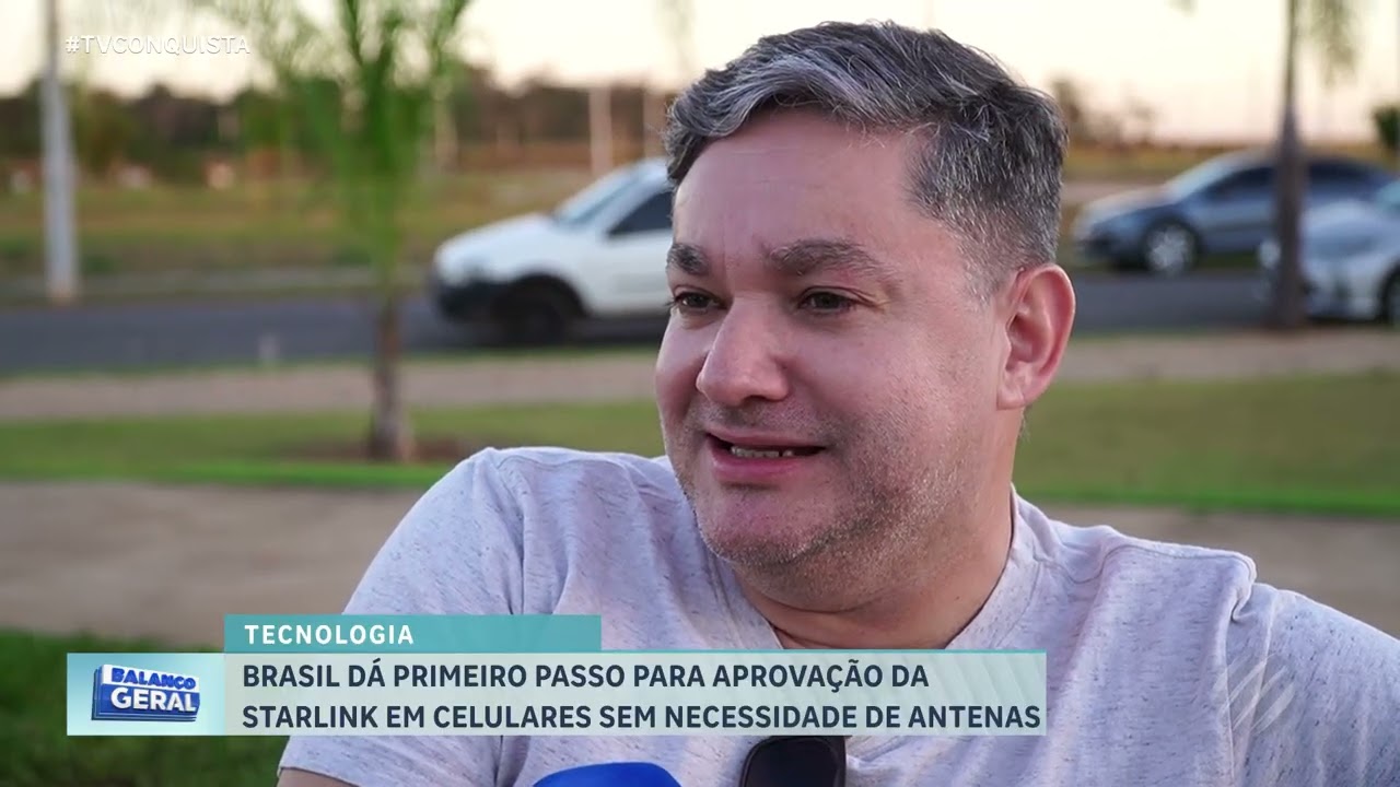 Internet via satélite no celular avança no Brasil; Starlink pode ampliar cobertura