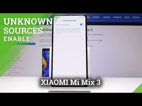 How to Allow Unknown Sources in XIAOMI Mi Mix 3 - Enable Installation of Unknown Apps