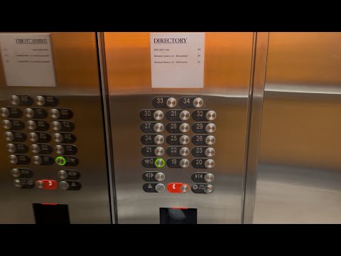 OTIS High Rise Elevators at Park Place Tower in Vancouver BC