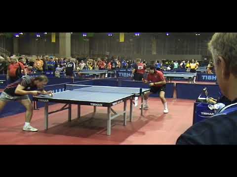 World Championships veterans 2008 in Rio de Janeiro, Brazil. Quarterfinal age 40-49. Egeholt - Bisi