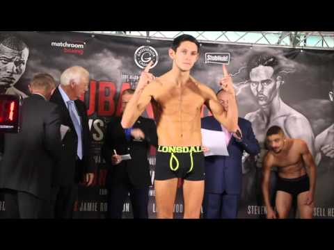 GAVIN McDONNELL v JEREMY PARODI - OFFICIAL WEIGH IN VIDEO (FROM SHEFFIELD)