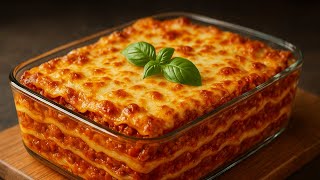 An Italian nonna taught me this recipe – simply divine lasagna!