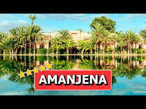 Das Hotel Amanjena Marrakech - Ein 5-Sterne-Paradies in Marokko!