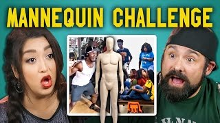 ADULTS REACT TO MANNEQUIN CHALLENGE COMPILATION #m