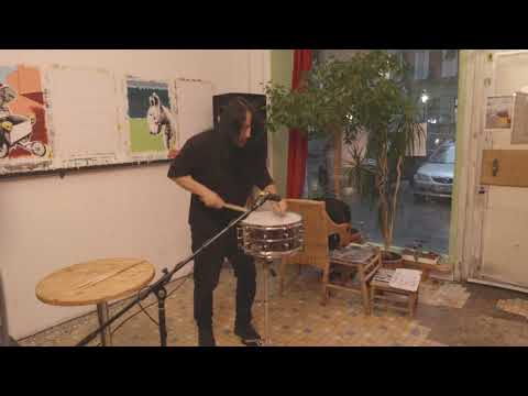[Highlight] August 15th, 2022 Ryosuke Kiyasu snare drum solo show in Berlin, Germany - #1
