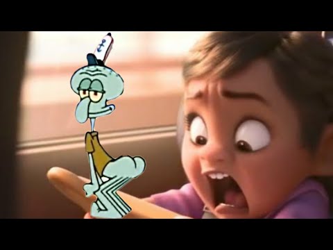 Mmm Squidward is inappropriate for this kid