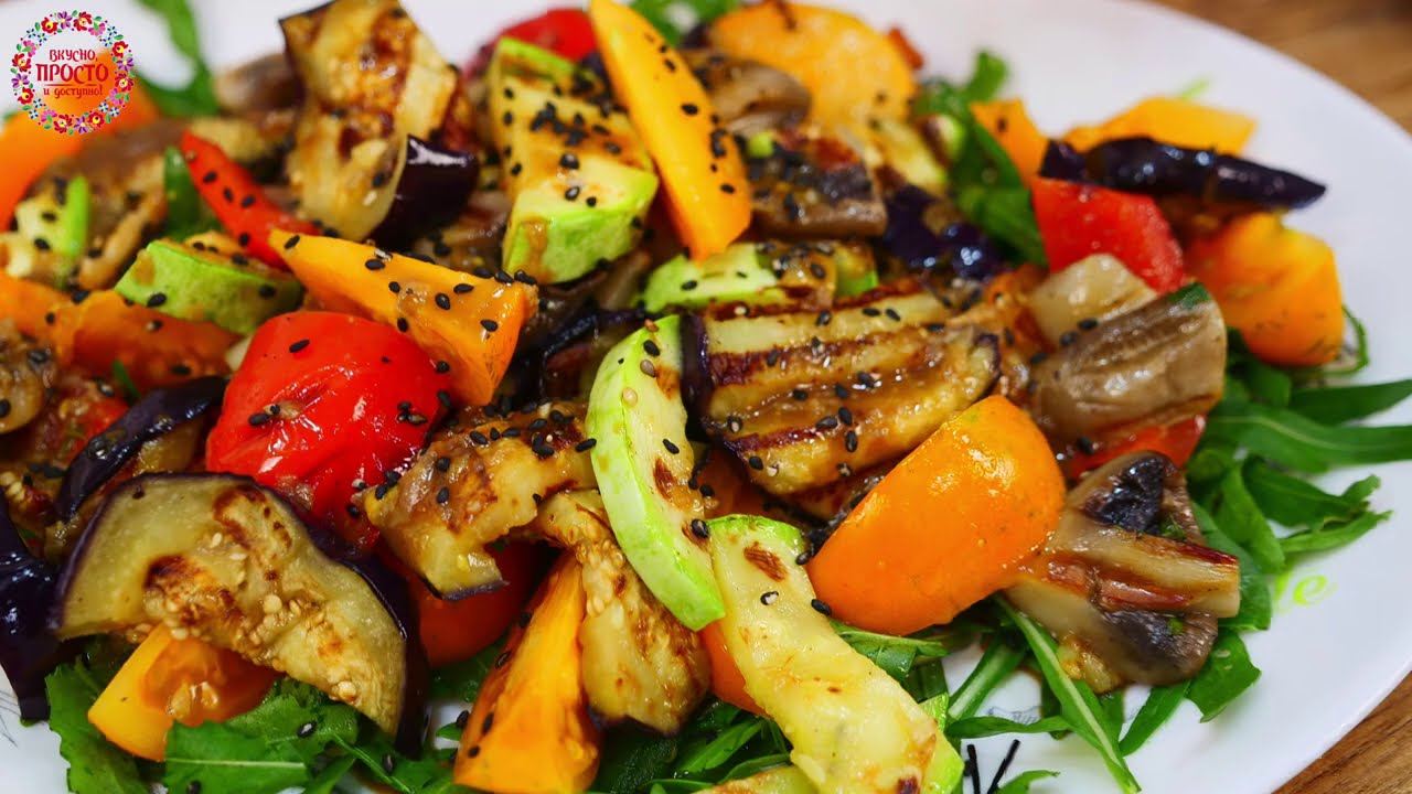 Вкусный, легкий и полезный салат без возни