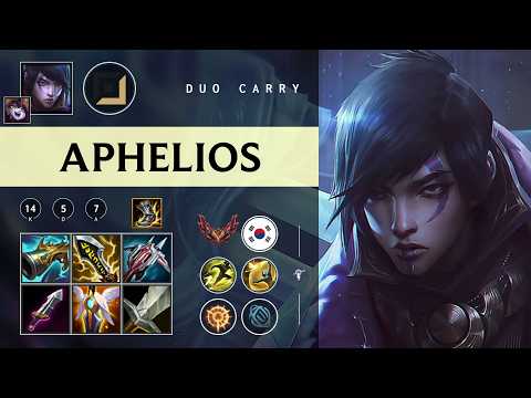 Aphelios ADC vs Lucian - KR Grandmaster Patch 26.04
