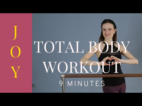 9MIN BALLET BARRE TOTAL BODY | Intense - today i choose joy
