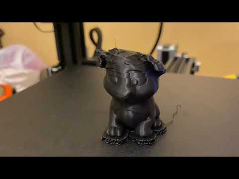 Ender 3 Pro | Replacement Belt Arrives | First Print!