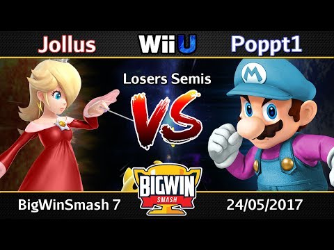 BigWinSmash 7 - Losers Semis - Jollus (Rosalina) v Poppt1 (Mario)