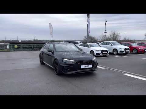 BRAND NEW Audi RS4 Avant Carbon Black 2.9 V6 Petrol Automatic Quattro | Blackburn Audi