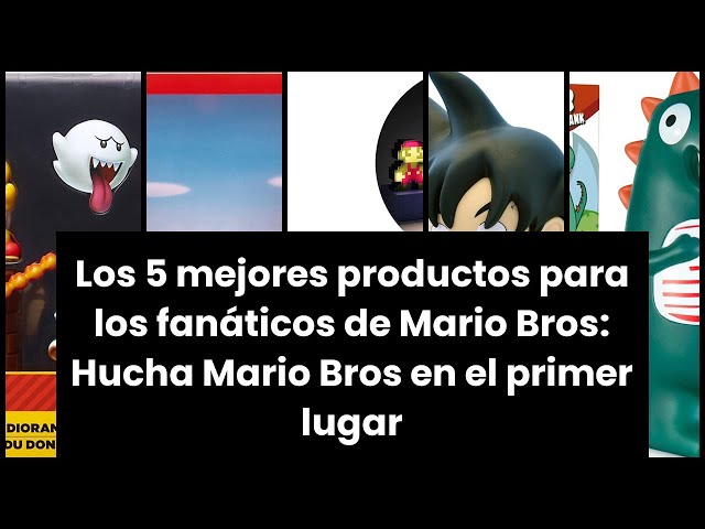 Vídeo relacionado con Hucha Super Mario - Producto oficial Nintendo, alcancía de 18cm (7"), regalo para fans de Mario Bros