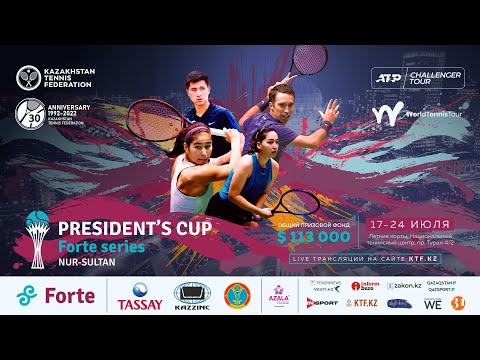 🎾 President's Cup Women's - SGL 1/32: (KAZ) Sandugash KENZHIBAYEVA vs Polina KUDERMETOVA (20.07.22)