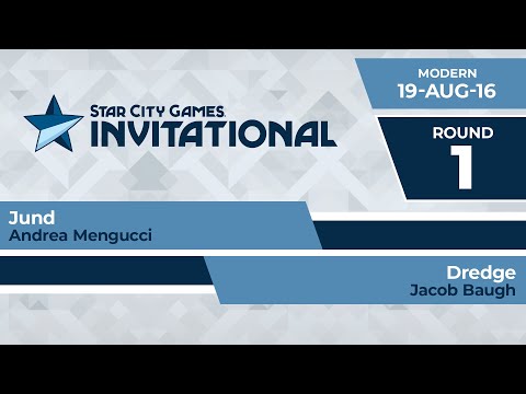 SCGINVI: Round 1 - Andrea Mengucci vs Jacob Baugh | Modern