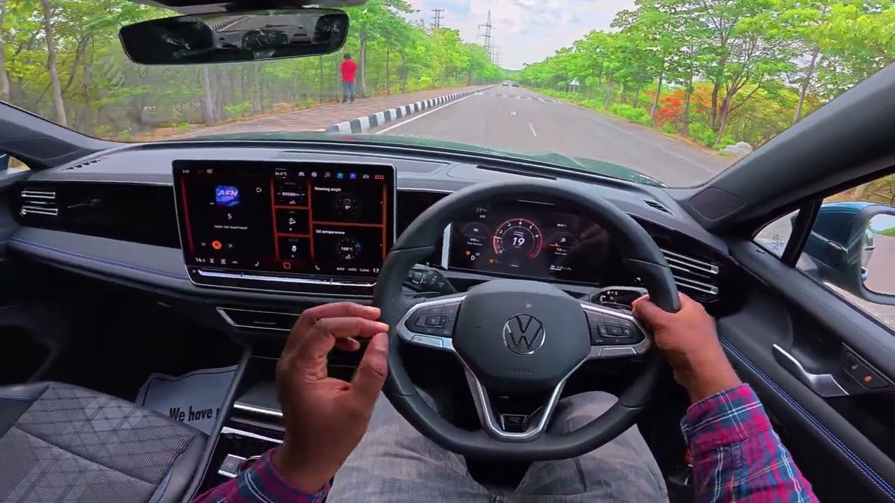 Volkswagen Tiguan R Line Telugu Drive Review POV