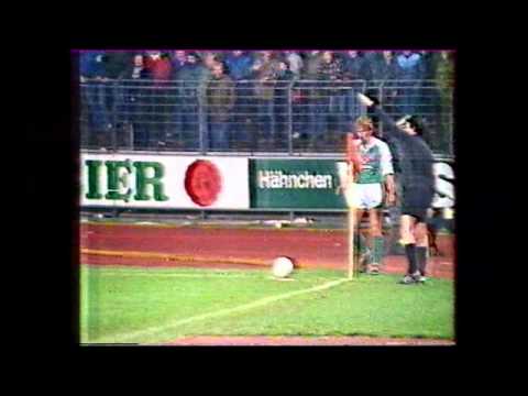 Werder Bremen - Super Hattrick for Rudi Völler 1984