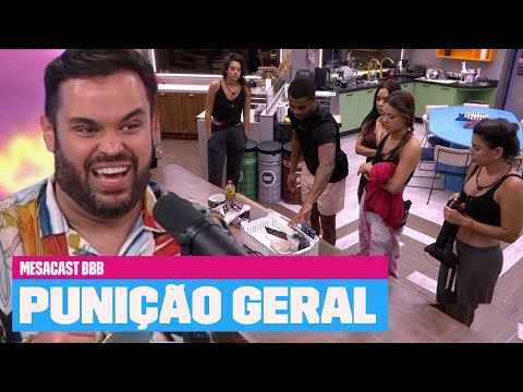A CASA TODA no TÁ COM NADA!💥 Brothers levam punição após ultrapassarem o VACILÔMETRO | Mesacast BBB