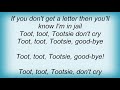 Jerry Lee Lewis - Toot Toot Tootsie Goodbye Lyrics