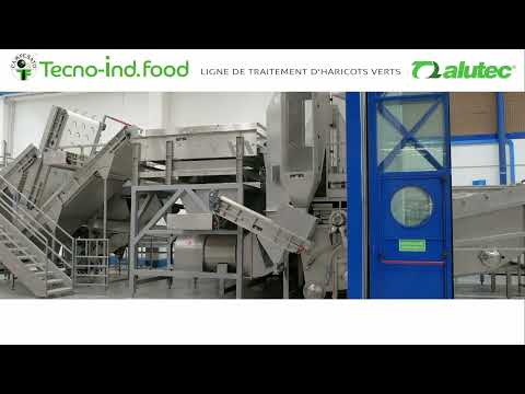 Green beans post harvest processing equipment