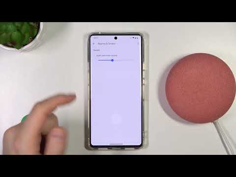 How to Change Alarm & Timer Volume Level on Google Nest Mini?