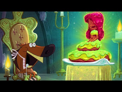 ZIG e SHARKO 🌴 Zig vai devorar a Marina | Zig e Sharko Brasil | Desenho Animado em português