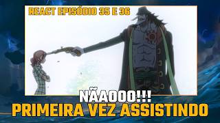 ESPOSA EMOCIONADA com a HISTÓRIA da NAMI 😭 React One Piece Ep. 35 e 36 💔 (Bell-mère)