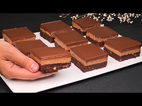 I can't believe how easy and delicious this no bake chocolate dessert is!