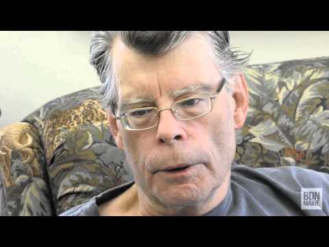 Stephen King talks about his writing process during an interview with the Bangor Daily News. Video