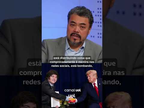 Sakamoto: Milei age como fantoche de Trump em ataque a Lula para ajudar Flávio